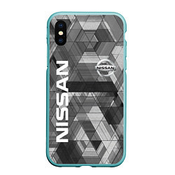Чехол iPhone XS Max матовый NISSAN