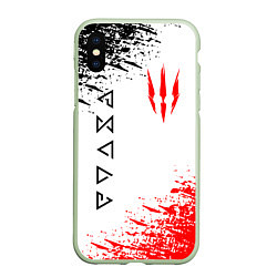 Чехол iPhone XS Max матовый THE WITCHER