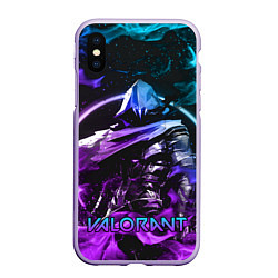 Чехол iPhone XS Max матовый VALORANT OMEN