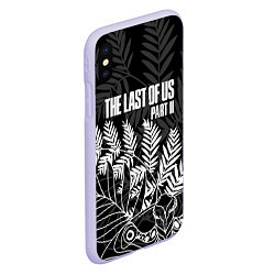 Чехол iPhone XS Max матовый THE LAST OF US 2, цвет: 3D-светло-сиреневый — фото 2