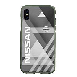 Чехол iPhone XS Max матовый NISSAN