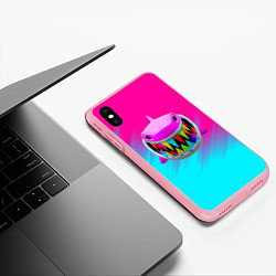 Чехол iPhone XS Max матовый 6IX9INE 69, цвет: 3D-баблгам — фото 2