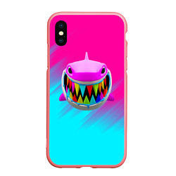 Чехол iPhone XS Max матовый 6IX9INE 69, цвет: 3D-баблгам