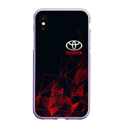 Чехол iPhone XS Max матовый TOYOTA