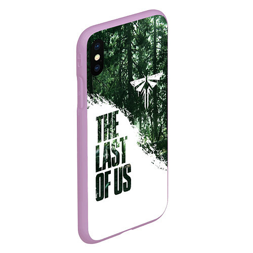 Чехол iPhone XS Max матовый THE LAST OF US 2 ЦИКАДЫ / 3D-Сиреневый – фото 2