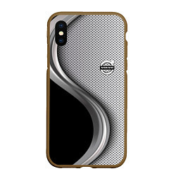 Чехол iPhone XS Max матовый VOLVO