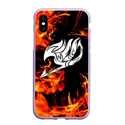 Чехол iPhone XS Max матовый FAIRY TAIL ХВОСТ ФЕИ