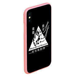 Чехол iPhone XS Max матовый Призрак в доспехах, цвет: 3D-баблгам — фото 2