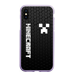 Чехол iPhone XS Max матовый MINECRAFT МАЙНКРАФТ