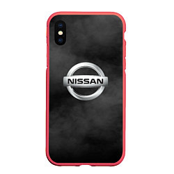 Чехол iPhone XS Max матовый NISSAN