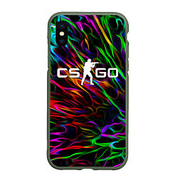 Чехол iPhone XS Max матовый CS GO КС ГО