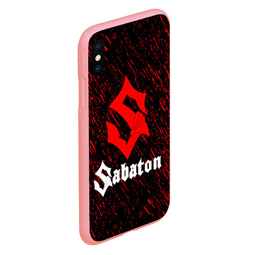 Чехол iPhone XS Max матовый Sabaton / 3D-Баблгам – фото 2
