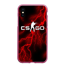 Чехол iPhone XS Max матовый COUNTER STRIKE