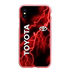 Чехол iPhone XS Max матовый TOYOTA