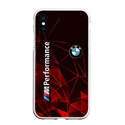 Чехол iPhone XS Max матовый BMW