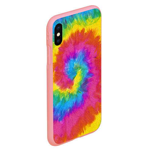 Чехол iPhone XS Max матовый ХИППИ / 3D-Баблгам – фото 2