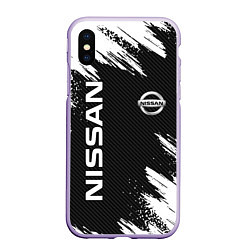 Чехол iPhone XS Max матовый NISSAN