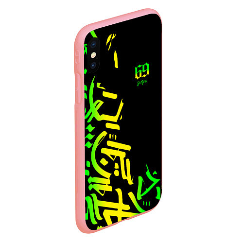 Чехол iPhone XS Max матовый 6ix9ine Tekashi / 3D-Баблгам – фото 2