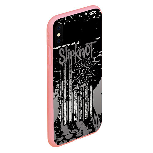 Чехол iPhone XS Max матовый Slipknot / 3D-Баблгам – фото 2