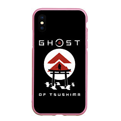 Чехол iPhone XS Max матовый Ghost of Tsushima