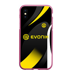 Чехол iPhone XS Max матовый BORUSSIA DORTMUND