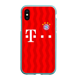 Чехол iPhone XS Max матовый FC Bayern Munchen