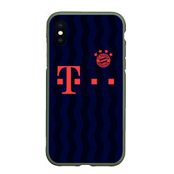 Чехол iPhone XS Max матовый FC Bayern Munchen