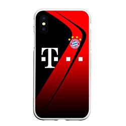 Чехол iPhone XS Max матовый FC Bayern Munchen Форма