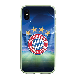 Чехол iPhone XS Max матовый Бавария Мюнхен