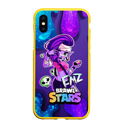 Чехол iPhone XS Max матовый Emz Brawl stars ЭМЗ