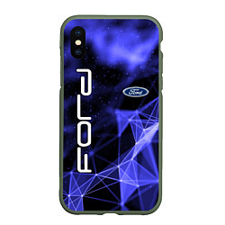 Чехол iPhone XS Max матовый FORD