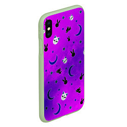 Чехол iPhone XS Max матовый GOTHIC SAILOR MOON, цвет: 3D-салатовый — фото 2