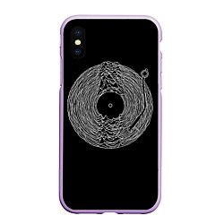 Чехол iPhone XS Max матовый JOY DIVISION