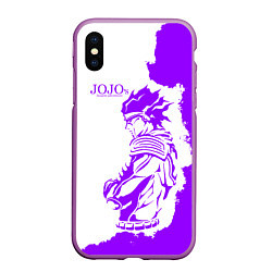 Чехол iPhone XS Max матовый JoJo Bizarre Adventure