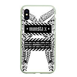 Чехол iPhone XS Max матовый Monsta X