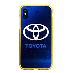 Чехол iPhone XS Max матовый TOYOTA ТОЙОТА