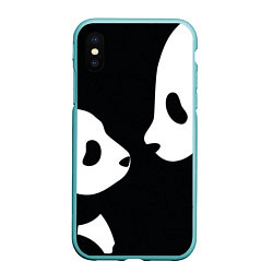 Чехол iPhone XS Max матовый Panda