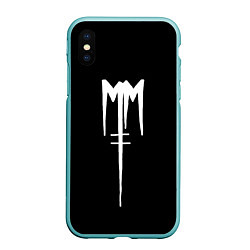 Чехол iPhone XS Max матовый Marilyn Manson