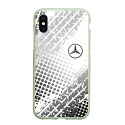 Чехол iPhone XS Max матовый Mercedes-Benz