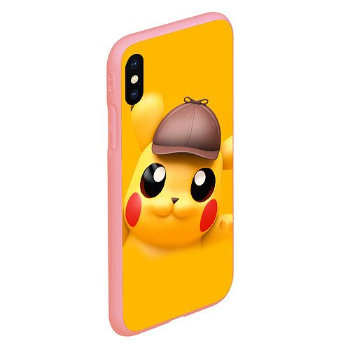 Чехол iPhone XS Max матовый Pikachu Pika Pika / 3D-Баблгам – фото 2