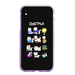 Чехол iPhone XS Max матовый UNDERTALE