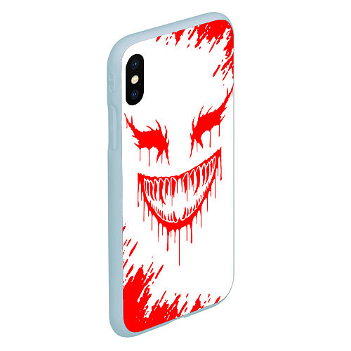 Чехол iPhone XS Max матовый GHOSTEMANE / 3D-Голубой – фото 2