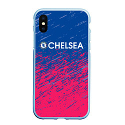 Чехол iPhone XS Max матовый Chelsea Челси