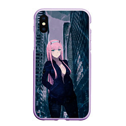 Чехол iPhone XS Max матовый Zero Two