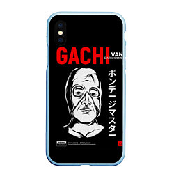 Чехол iPhone XS Max матовый Gachimuchi Van Darkholm