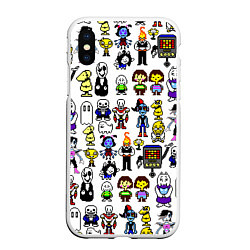 Чехол iPhone XS Max матовый UNDERTALE