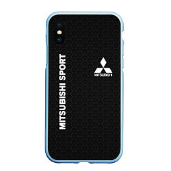 Чехол iPhone XS Max матовый MITSUBISHI