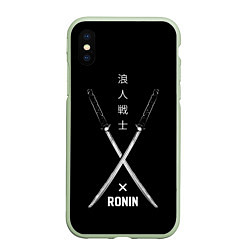 Чехол iPhone XS Max матовый Ronin