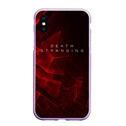 Чехол iPhone XS Max матовый DEATH STRANDING S