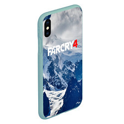 Чехол iPhone XS Max матовый FARCRY 4 S, цвет: 3D-мятный — фото 2